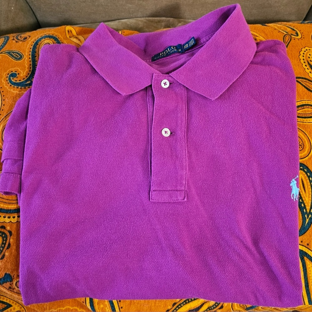 Polo Ralph Lauren Men’s 6XB Iconic Pony Polo, Cotton, Like New, 100% Authentic